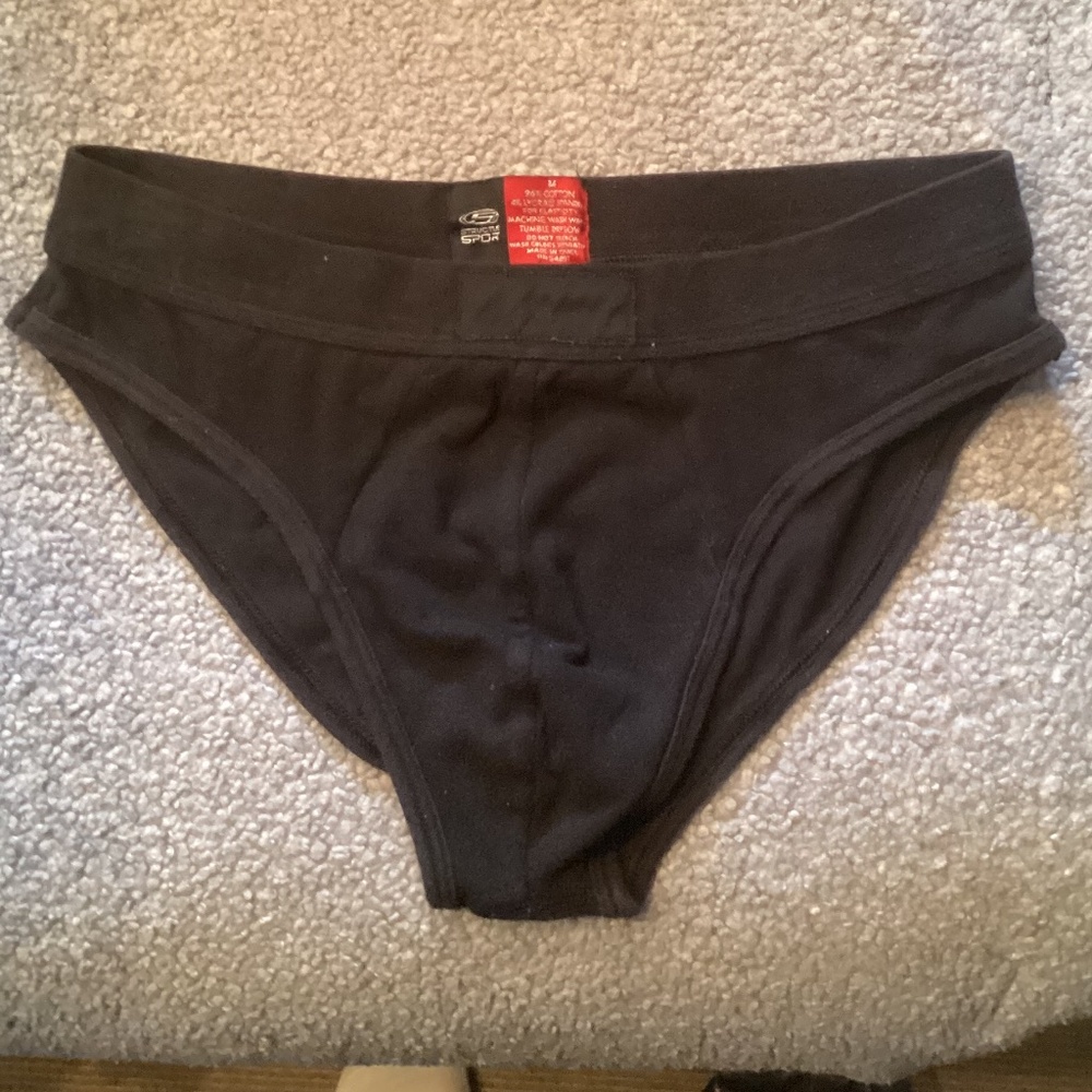 Structure sport vintage black brief, medium. - Picture 2 of 4